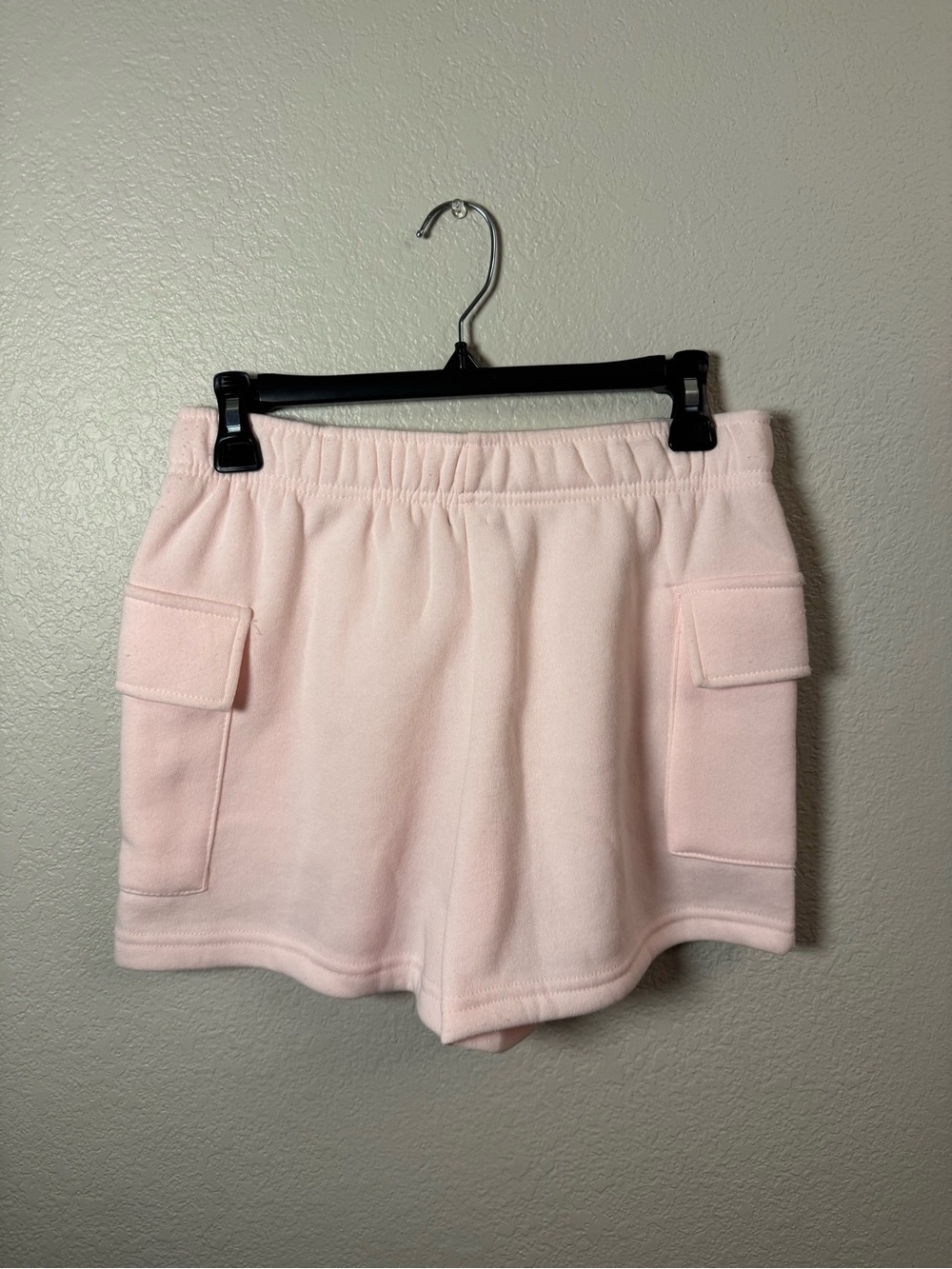 Better/Together Cozy Pink Fleece Cargo Shorts